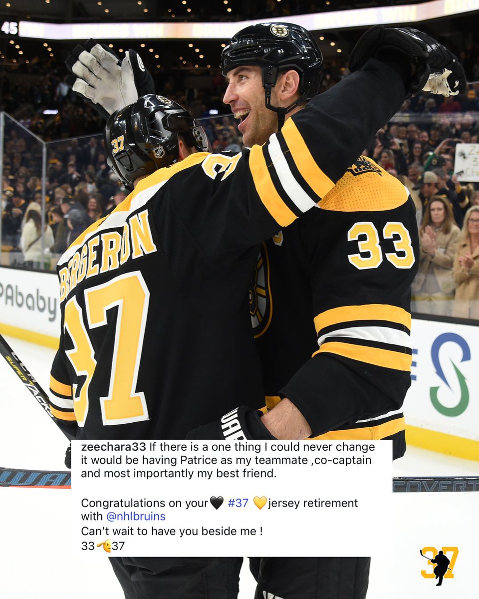 NHLBruins's tweet photo. Big Zee from the heart💛🖤 https://t.co/qJ7Hc9fcNU