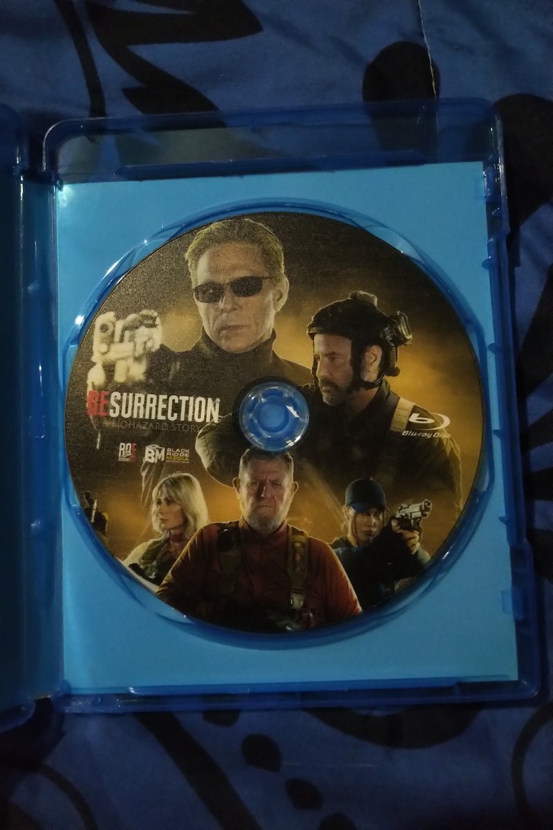 Keelan562's tweet photo. Blu ray for the fan-produced Resurrection: A Biohazard Story. Beyond proud of the project and everyone involved in it, and honored to have been able to be an Assistant Producer #REBHFun https://t.co/aUIXO5Uyoh