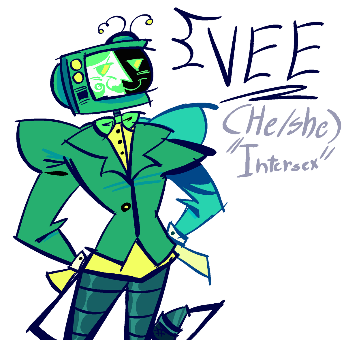 Catvision_ron's tweet photo. Hi Vee design ok byeee #dw #vee #myart https://t.co/WA33QgbNLX