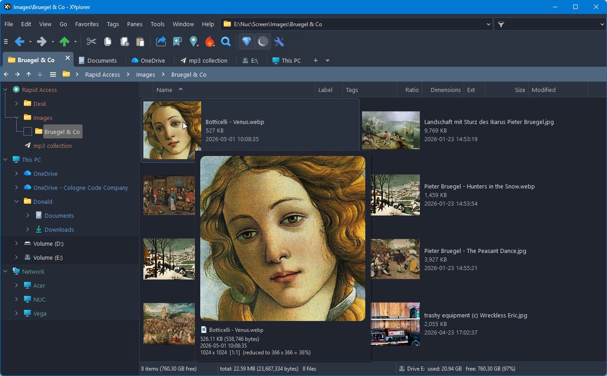 XYplorer tweet picture