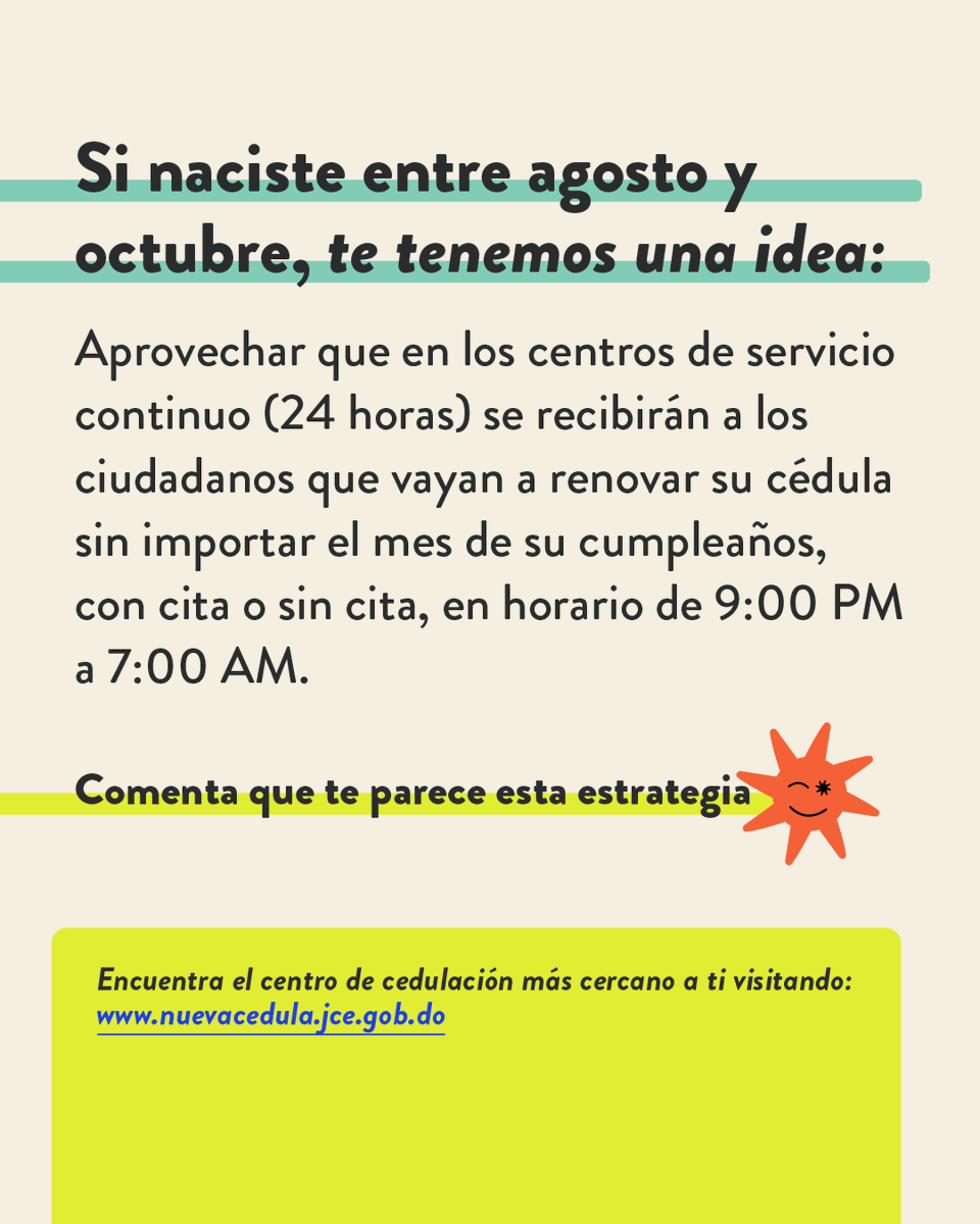 ElMitinRD's tweet photo. Si te pasa… Dale mention a tus amigos/as que nacieron entre agosto y octubre. 🧐 #NuevaCédulaRD#CiudadaníaRenovadaXElMitin https://t.co/EFC1Nnm0Vb