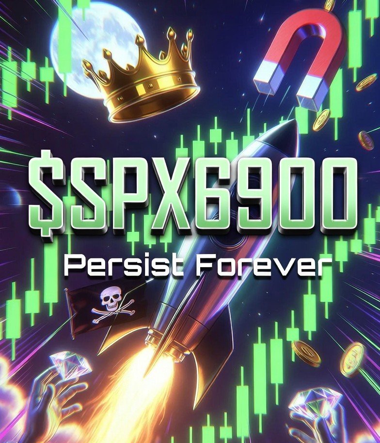 SHIBMortal's tweet photo. $SPX6900 is coming for the S&amp;P 500 crown 💹

While the boomers chase indexes, we're building the ultimate meme movement (not like SHIB which is shit) Persist Forever. DCA daily. Flip the market.

This isn't just a token — it's a vibe.

#SPX6900 #PersistForever 🧲🏴‍☠️ https://t.co/4QnKTgo035