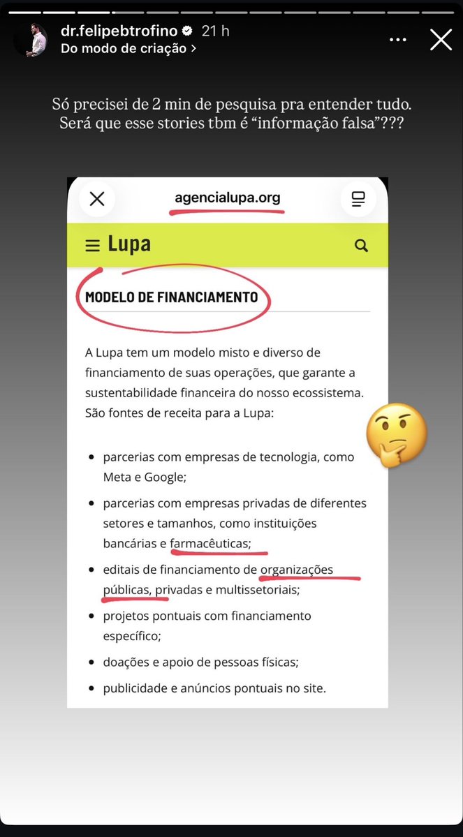 sensoinc's tweet photo. O Brasil precisa regulamentar agência de censura e interesses de Big Pharma travestida de “fact-checking”. https://t.co/D8ZlaljIs5