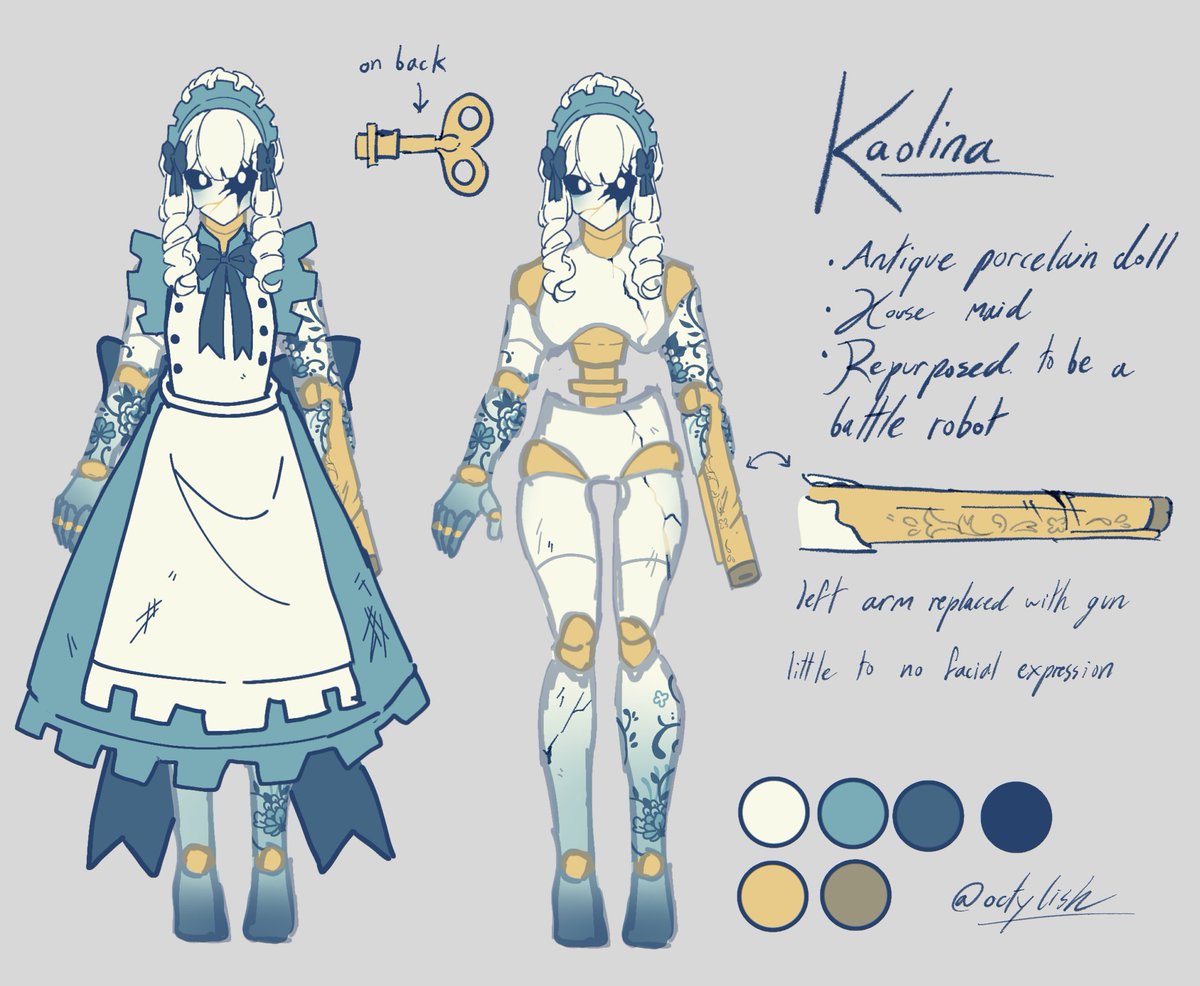 octylish's tweet photo. Doing artfight OC stuff for once in my life oh my god Kaolina I missed you https://t.co/d7qOuroOqF