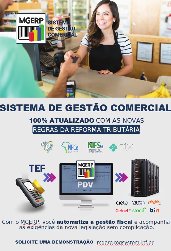 MgSystemRS's tweet photo. Seu sistema está preparado para a nova era fiscal?
https://t.co/KTO8uiMFkK
#reformatributaria #GestãoFiscal
#sistemacomercial #AutomaçãoComercial
#MGERP #instagram #notafiscal
#tef https://t.co/Y5o52r7XXi