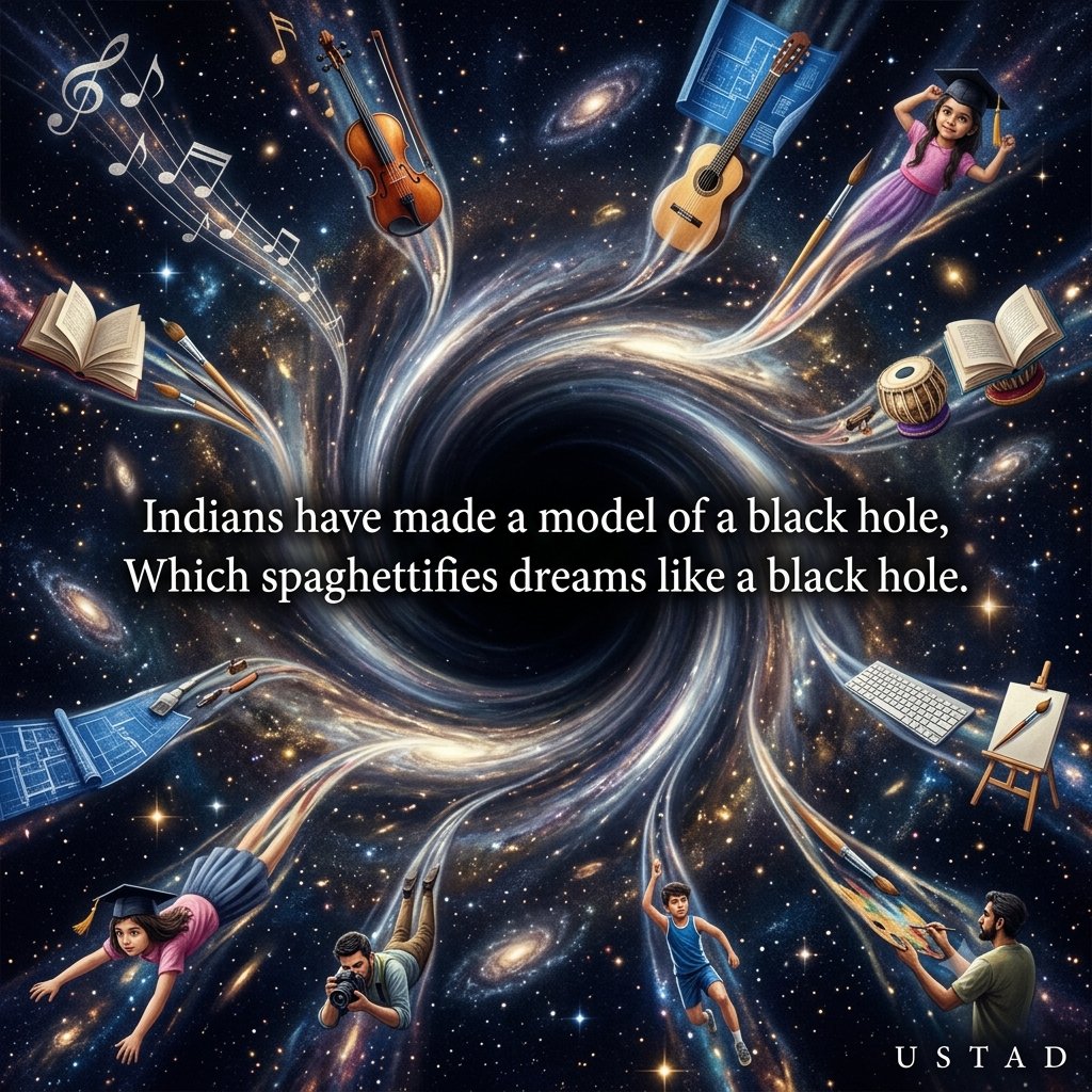 Ustad_22735's tweet photo. India is innovating.
#poetry #epigram #blackhole #dreams #IndianEducationSystem https://t.co/dwl1rZXZwR