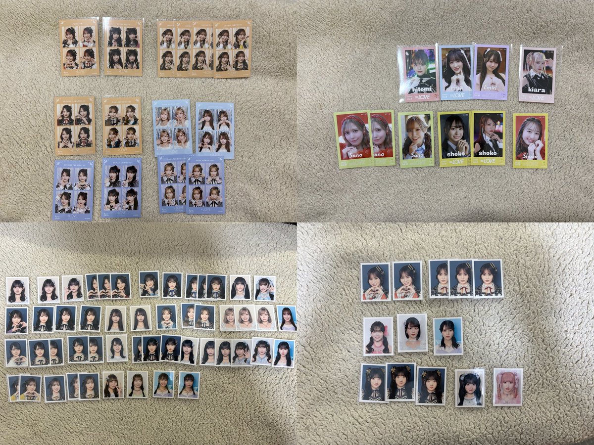 equal___ioio's tweet photo. イコラブ　トレ　グッズ

譲:画像のもの
大谷　大場　音嶋　齋藤　佐々木　髙松　瀧脇　諸橋　山本

求:野口過去物なんでも検討します。

6/20会場での直トレ
もしくは郵送でのお取引を考えております。

複数出せますのでお気軽にお声がけください。 https://t.co/jXHx0PyD7x
