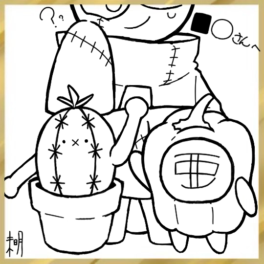 memeidesu34's tweet photo. @165shikaku0 失礼します！ガブキンしゃがんでるように見えないかもです…チカクマルさんの描くミニ沼やエネミーが好きです！！ https://t.co/DwC3CHaXpP