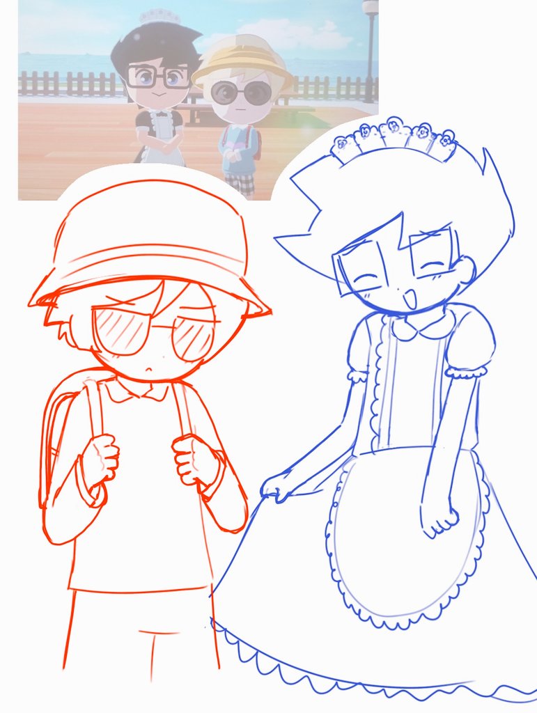 windicuffyaoi's tweet photo. I need to stop drawing maids so much brah https://t.co/2xvFUU3Az4