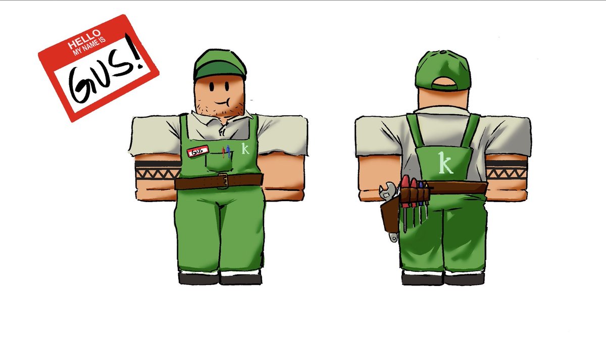 masmas0215's tweet photo. Meet GUS!

A concept art commission I did for a client! 💪
Dc: masmas.masmas

#ROBLOX #robloxart #RobloxGFX #RobloxDev https://t.co/CYN60QCyZu