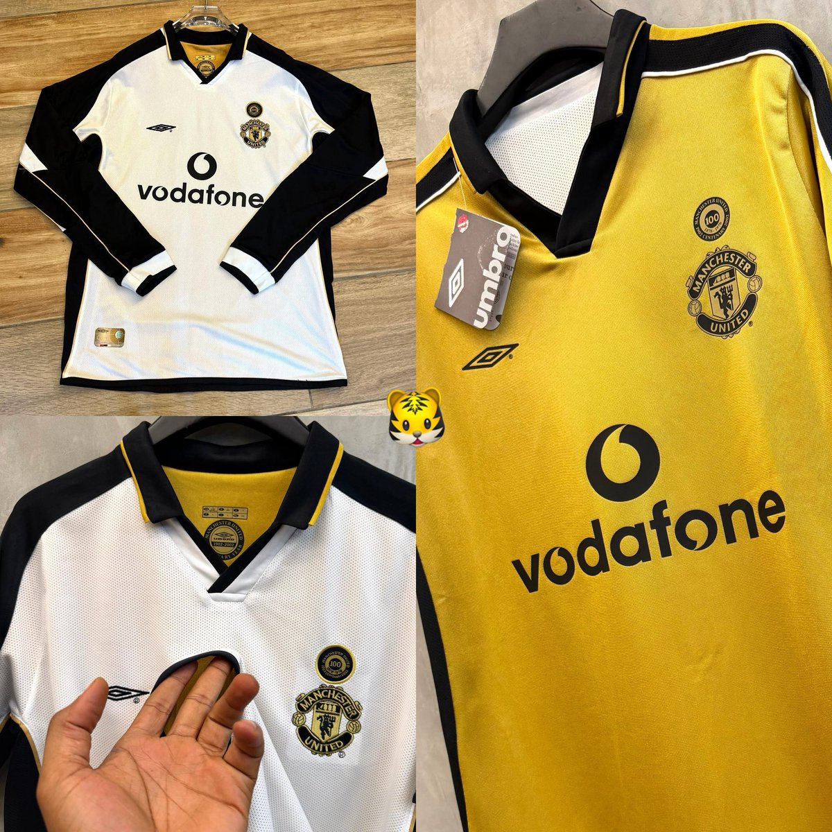 Chun_deeee's tweet photo. MAN UNITED CENTENARY REVERSIBLE ( 2 in 1 ) retro now available in longsleeve pattern 

L, XL, XXL
🏷️ 32,000

Kindly repost 🛒 https://t.co/OhhAPb2Hnh