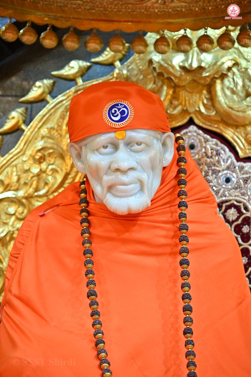SSSTShirdi's tweet photo. *!! ॐ साई राम !!*
*श्री साईबाबा संस्थान विश्वस्त व्यवस्था,शिर्डी*
*!! ॐ Sai Ram !!*
*Shri Saibaba Sansthan Trust, Shirdi*
≈≈≈≈≈≈≈≈≈≈≈≈≈≈≈≈≈ 
*आरती :- शेजारती*
*गुरुवार १८ जून २०२६*  
*Aarti :-Shejarti*
*Thursday 18 Jun 2026* https://t.co/9crHViIlZj