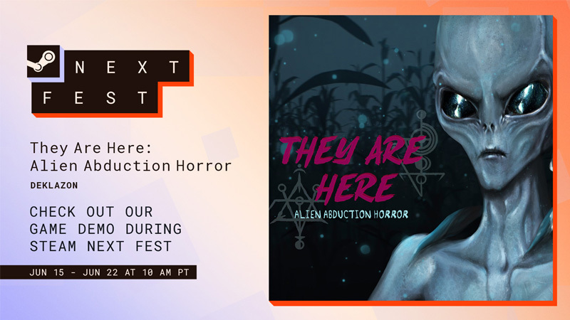 They Are Here: Alien Abduction Horror 🛸 DEKLAZON tweet media