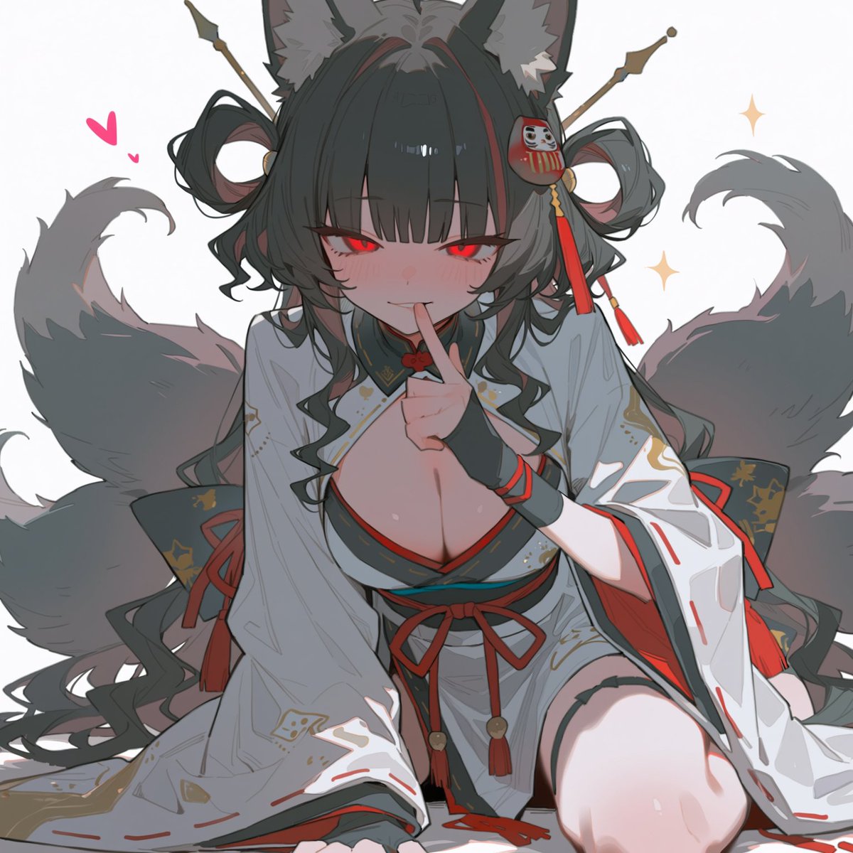 Genzoh1's tweet photo. 花魁狐少女まとめ！🦊 https://t.co/fjBY97ZJGd