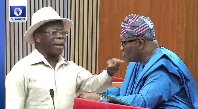RealQueenBee__'s tweet photo. The cloud is thickening inside the Nigeria Senate

Akpabio has perfected his plans to embarrass Adams Oshiomhole is gradually falling into the trap. 

But he's now more determined to see to the end of Godswill Akpabio.

The woman that's in the middle of these is no other than... https://t.co/mX2Yq5DP8k