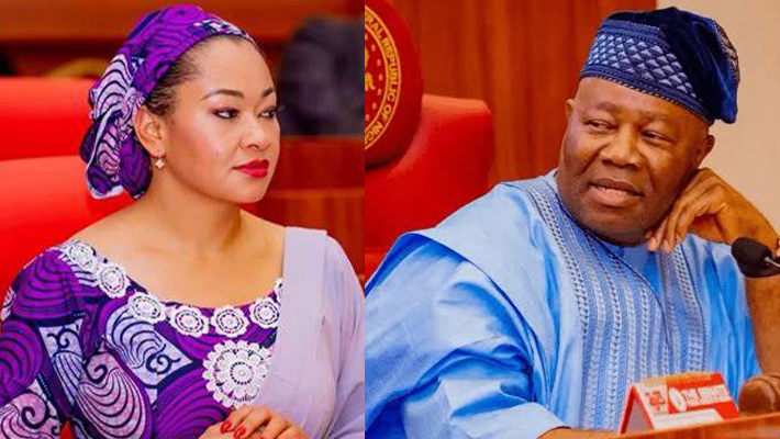 RealQueenBee__'s tweet photo. The cloud is thickening inside the Nigeria Senate

Akpabio has perfected his plans to embarrass Adams Oshiomhole is gradually falling into the trap. 

But he's now more determined to see to the end of Godswill Akpabio.

The woman that's in the middle of these is no other than... https://t.co/mX2Yq5DP8k