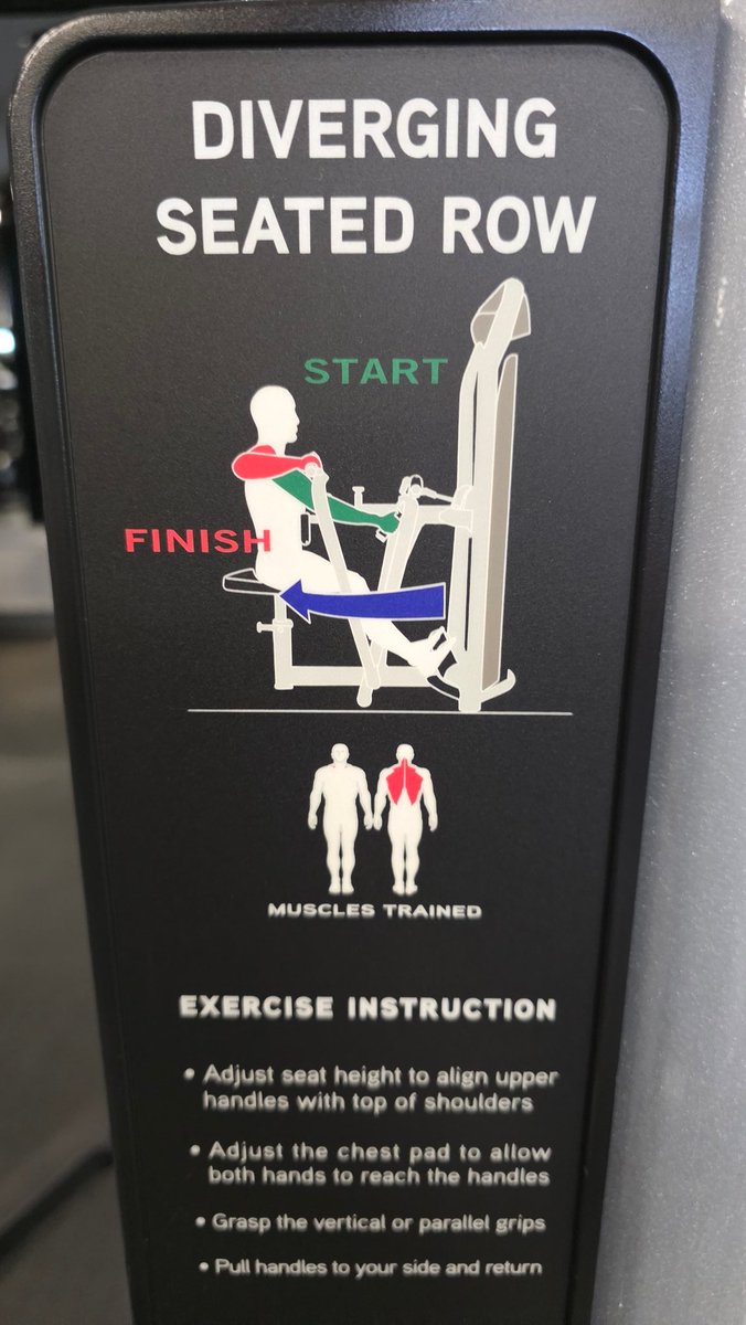 Dusty_Cowboy's tweet photo. @StravaSupport Great to be able to add exercises to training routine.

Big problem most of machine exercises not existing list. Virgin Active South Africa uses Matrix machines in some gyms. How do we add to the list.

Have photo examples to show.

Thanks https://t.co/1bfVwt4dJT