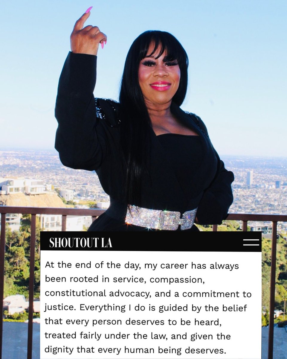 Haymon4Judge's tweet photo. Honored to be featured in SHOUTOUT LA.
I am grateful for the opportunity to share my story and the lessons I’ve learned about why diverse experiences strengthen the judiciary.

https://t.co/uv0CZz5rDA https://t.co/yxcVNJIcmY