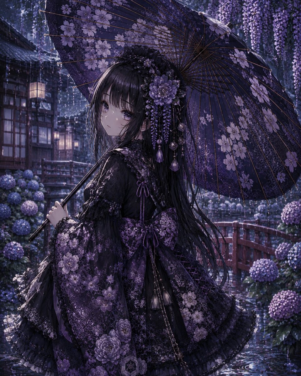 bunsekiki's tweet photo. #和柄AIart祭
和柄×ゴスロリ https://t.co/shQEovhclU