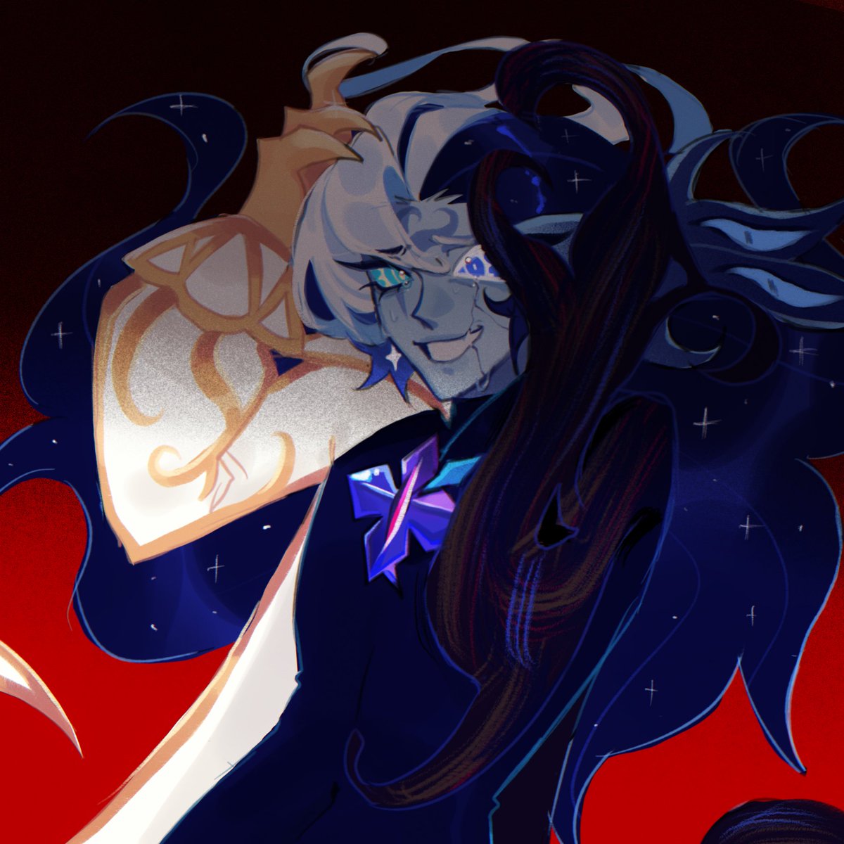 ap4rtmnt's tweet photo. Unrendered doodle cause i’m still working on comms and recovering blehh
Shamil keeps tweaking in every ep😭 https://t.co/JL2qTTuezD