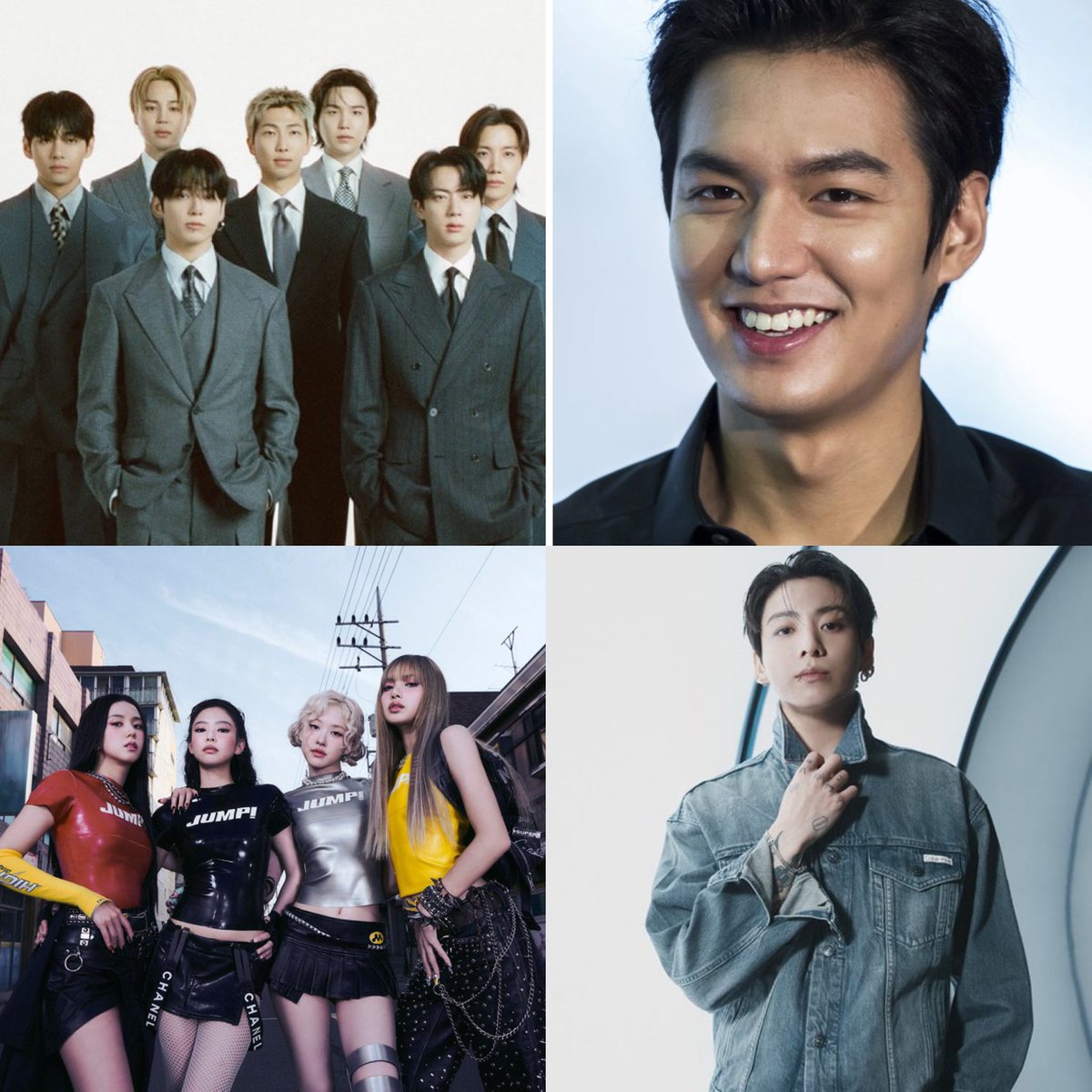 chartradar_'s tweet photo. The Most Influential Korean Figures in Europe in 2025:

1. BTS
2. Lee Min-Ho 
3. BLACKPINK 
4. Jung Kook
5. Psy https://t.co/CCaNdDJw2z