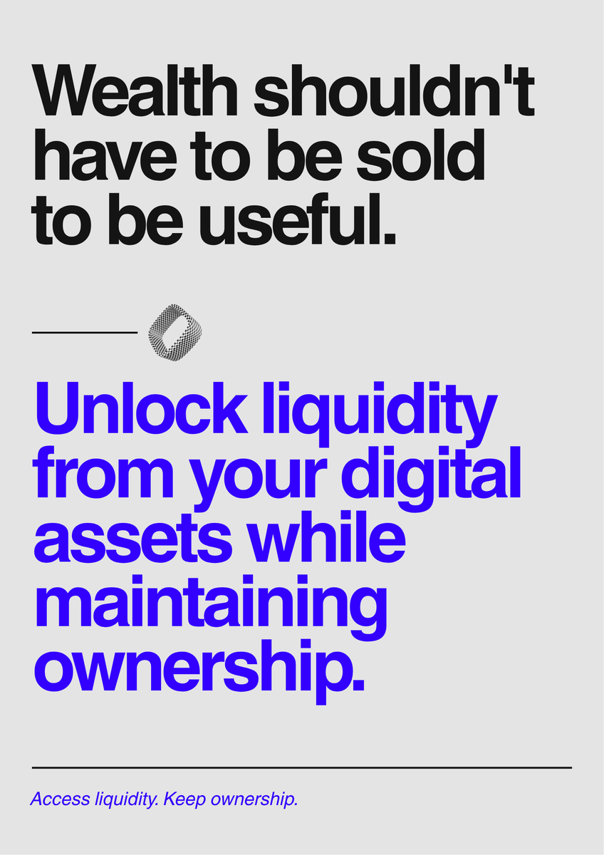liidialabs's tweet photo. Crypto has become an asset class. But when people need liquidity, they're often forced to sell. We're building a better alternative: unlock capital from your digital assets without giving up ownership.

Access liquidity. Keep exposure. This is just the beginning.

@dev3pack https://t.co/gTS6P70Ymb