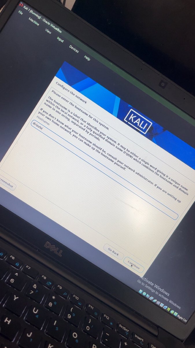 side_quest_seth's tweet photo. Day 2/30 of learning Cybersecurity with @TechSphereAcad. Today I learnt how to install Kali Linux as a virtual machine in windows OS with the use of Oracle VirtualBox. https://t.co/eOhakWcRl0