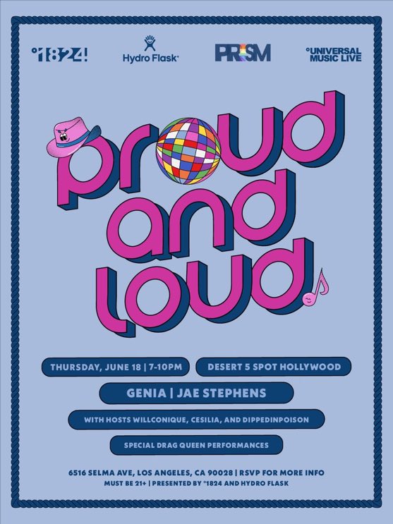 TheJaeHub's tweet photo. Jae Stephens will be performing at Proud and Loud tonight along with Genia! 

The show will be live-streamed on twitch, are y'all ready? https://t.co/ZS13xi0Ftv