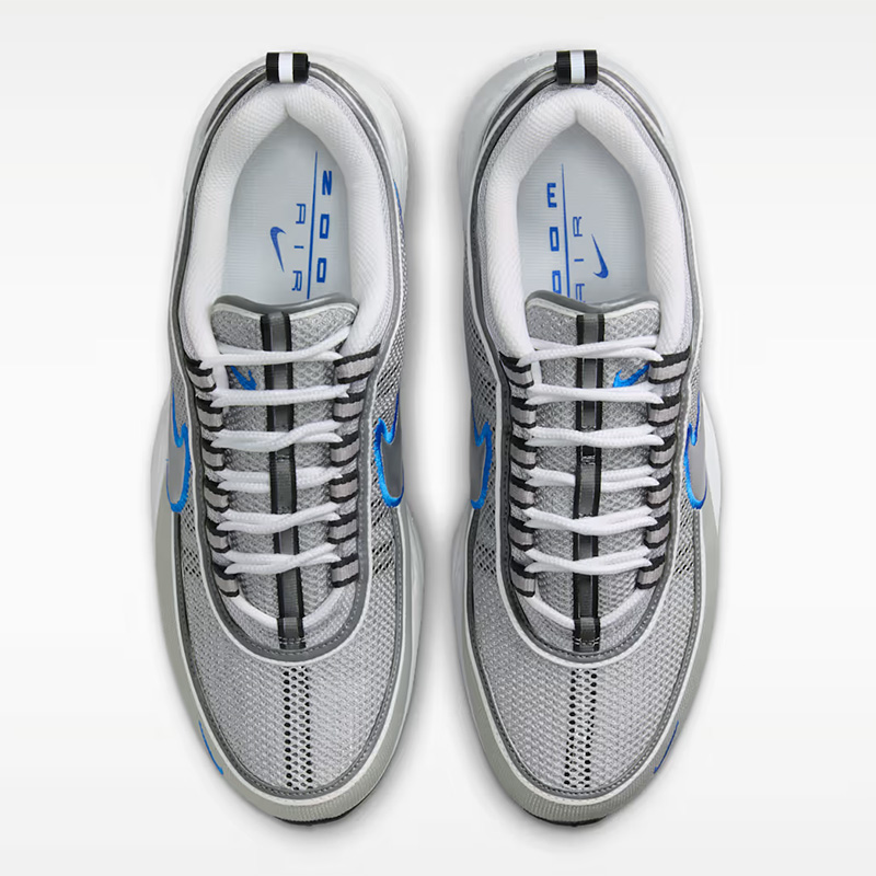 KicksDeals's tweet photo. For a limited time, nice size options are over 40% OFF for the metallic silver/signal blue Nike Air Zoom Spiridon SP retro at $90.38 + FREE shipping! //Ad

BUY HERE -> https://t.co/FngQCxvr3f (use code SUMMER at checkout) https://t.co/4HKe4uw02s
