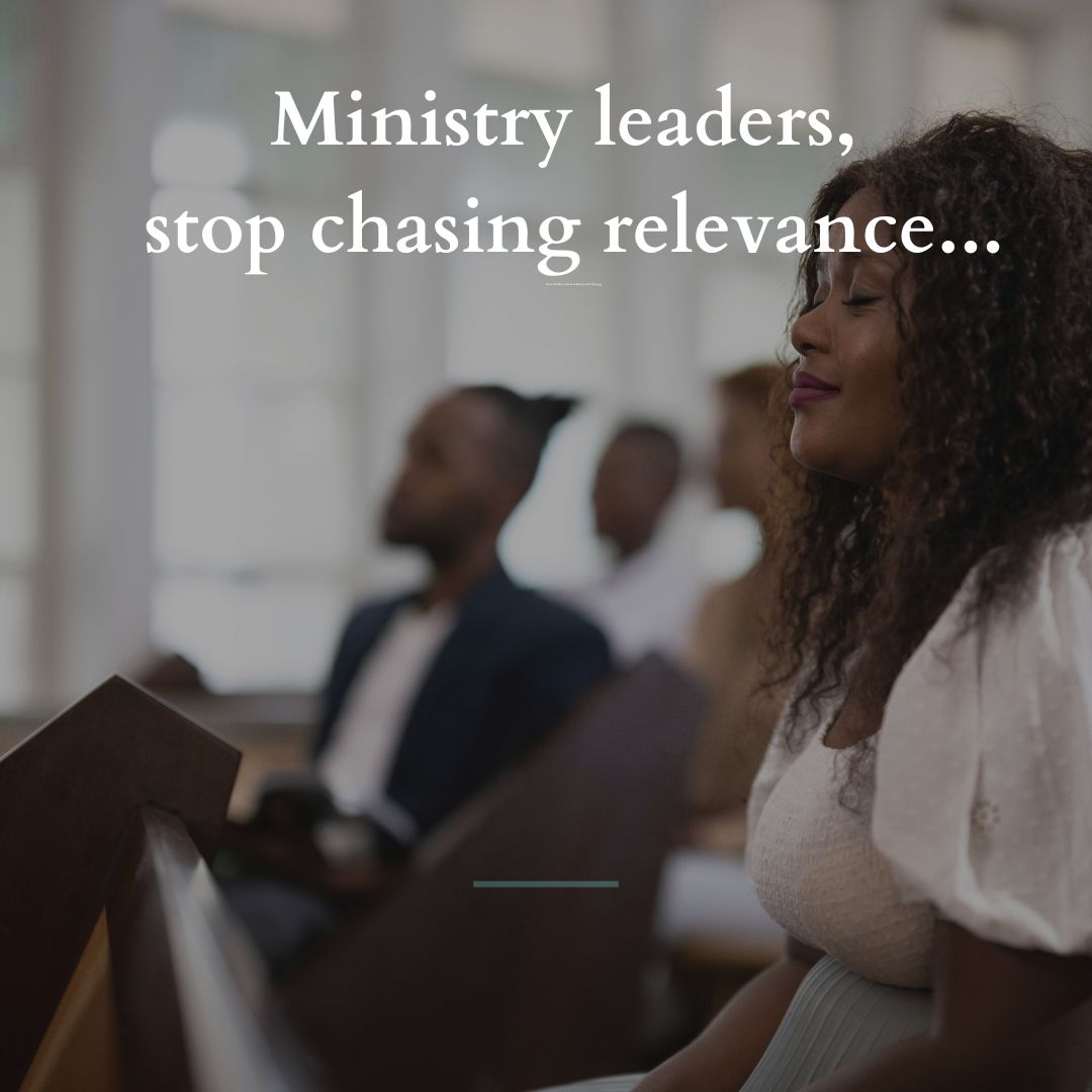 KPowellFYI's tweet photo. Leaders, it’s time to stop chasing relevance.

The good news: What teenagers and young adults are actually seeking — your church may already have it.

Today's @fullerFYI post explores why young people are showing up to quieter, more traditional spaces.

https://t.co/paaSJDppYM https://t.co/HnSQ7QF8kB