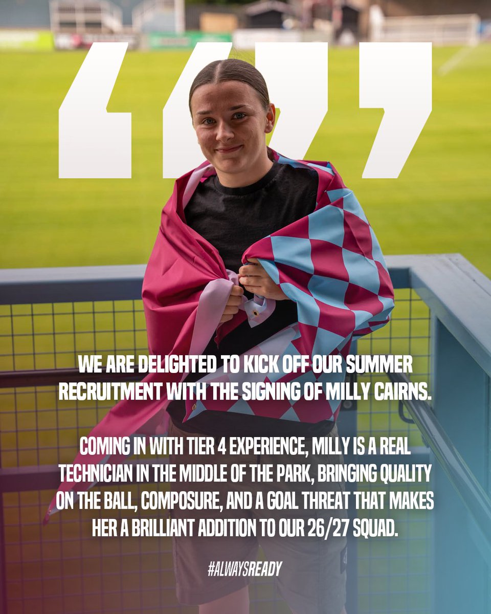 SSFCWomen's tweet photo. First thoughts... 💭😁

#SSFC #AlwaysReady https://t.co/TLsOB7aLBt