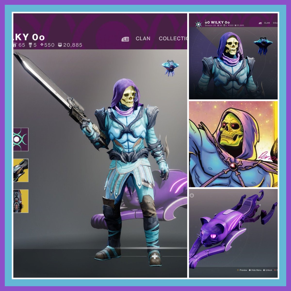 SAVEDESTlNY's tweet photo. This guy @o0WILKY0o takes creativity to another level &amp; recreates these characters inside of Destiny 2 🔥
#SaveDestiny #WeWantDestiny3 https://t.co/8yVH31x1SO
