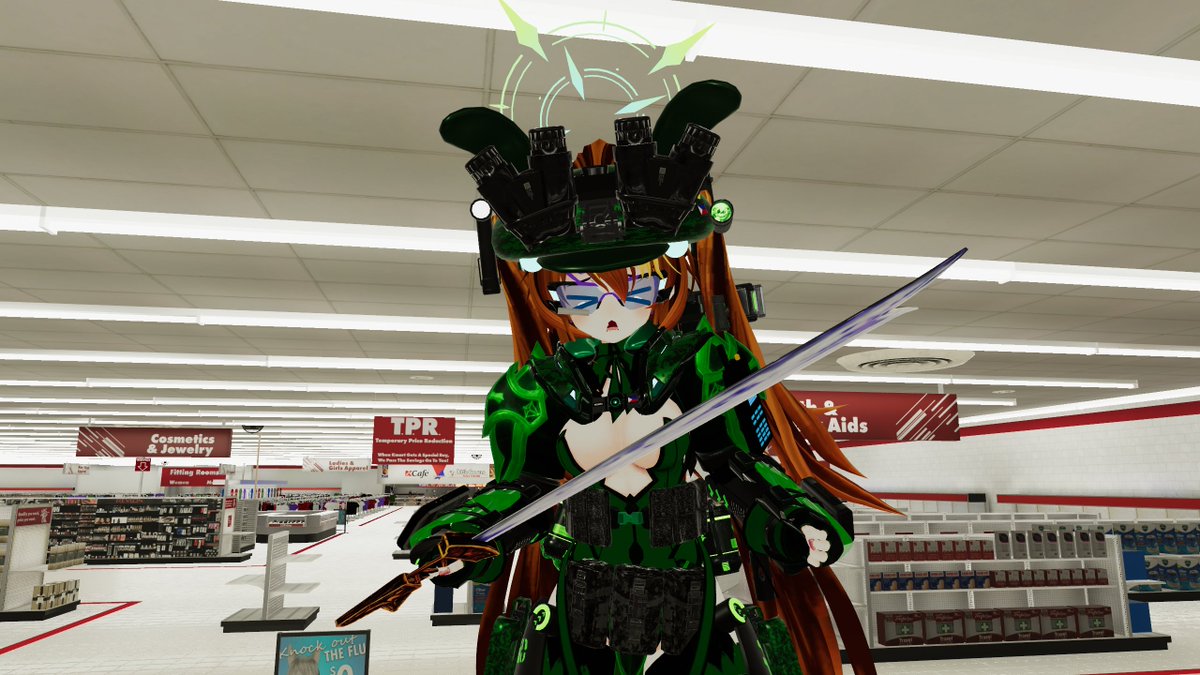 Ripsaw72A3's tweet photo. #VRChat #VRChat_Photo 

"Department store lollygagging"

World: VRC Kmart
By: KmartWorlds

OC-Avatar: Felicia