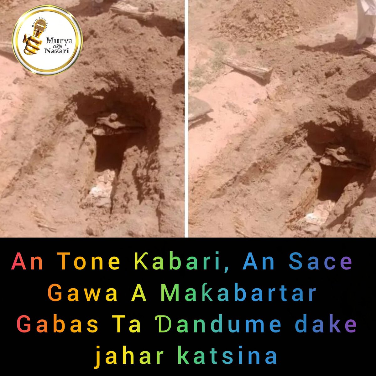 MCNazari's tweet photo. An Tone Ƙabari, An Sace Gawa A Maƙabartar Gabas Ta Ɗandume dake jahar katsina https://t.co/lPYEwokPz0