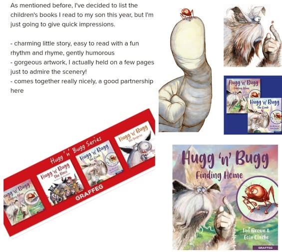IanBrownTV's tweet photo. CHARMING, HUMOROUS, GORGEOUS.. Super #Praise for #HuggnBugg #picturebook FINDING HOME. Please keep posting YOUR #BookReviews. #AvailableNow 4 Hugg n Bugg picturebooks. From the team behind #ALBERTthetortoise. https://t.co/Olqfb5dRZA
#yeti #illustrated #bookseries #storytime https://t.co/hNBgsmbyy0