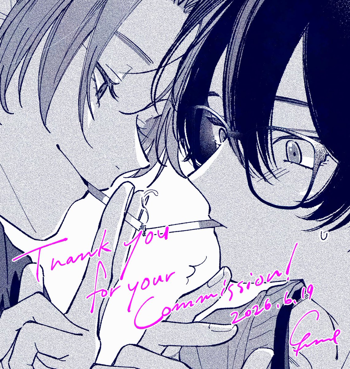 akino_kn's tweet photo. おスケブ納品しました！
とても味する関係性✨
楽しく描かせていただきました☺️
リクエストありがとうございました！！
#skeb #commission https://t.co/A59QKJq1df