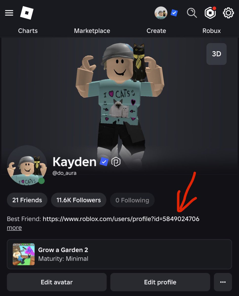 7tbhz's tweet photo. I linked 🫵 in my Roblox bio, check for yourself https://t.co/gPhE1BjkaM https://t.co/vI1ZEGNV0i