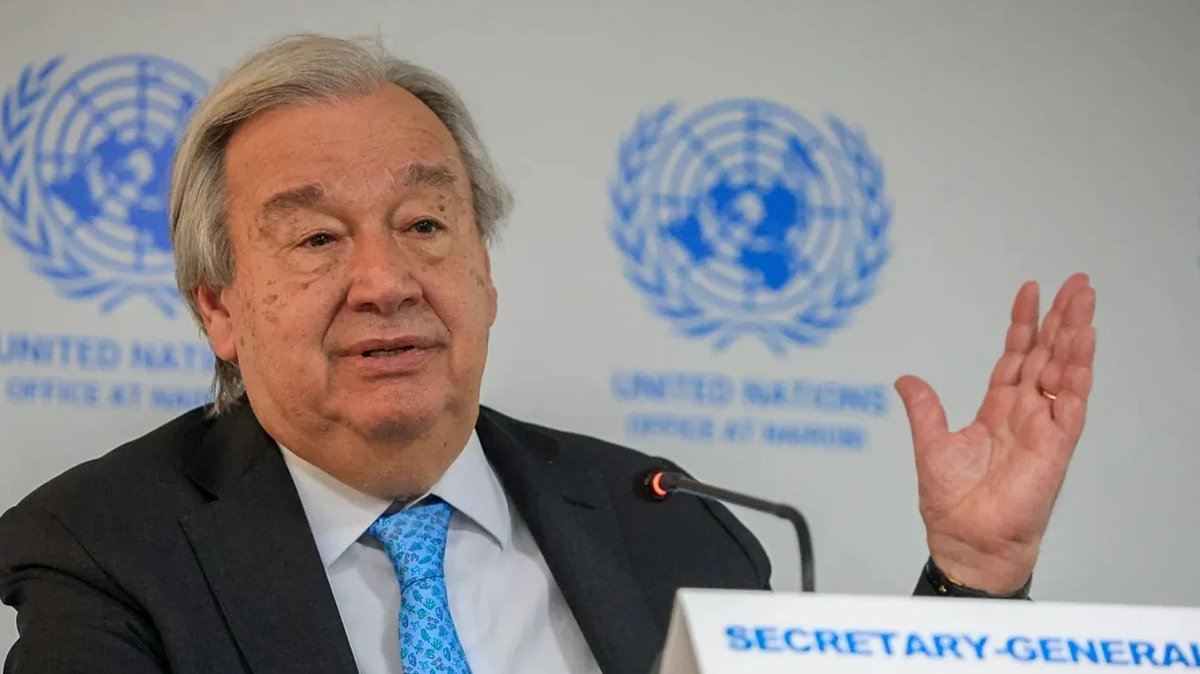 teleSURtv's tweet photo. 🚨 ONU considera añadir a colonos israelíes a lista negra por abusos infantiles.

El secretario general de la ONU, António Guterres, advirtió sobre la inclusión de colonos israelíes en la lista negra por graves violaciones contra niños palestinos. El informe anual documentó un aumento récord de abusos, con 2 mil 725 niños palestinos muertos en 2025.