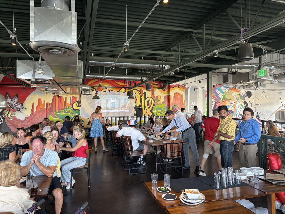 tylercain_'s tweet photo. Had a great time at our @andybiggs4az watch party last night

Had over 60 people of all ages show up to support the only candidate with a chance to win in November🦅🇺🇸🔥

If you disagree look at any legitimate polling! https://t.co/QVkTFFeCzZ