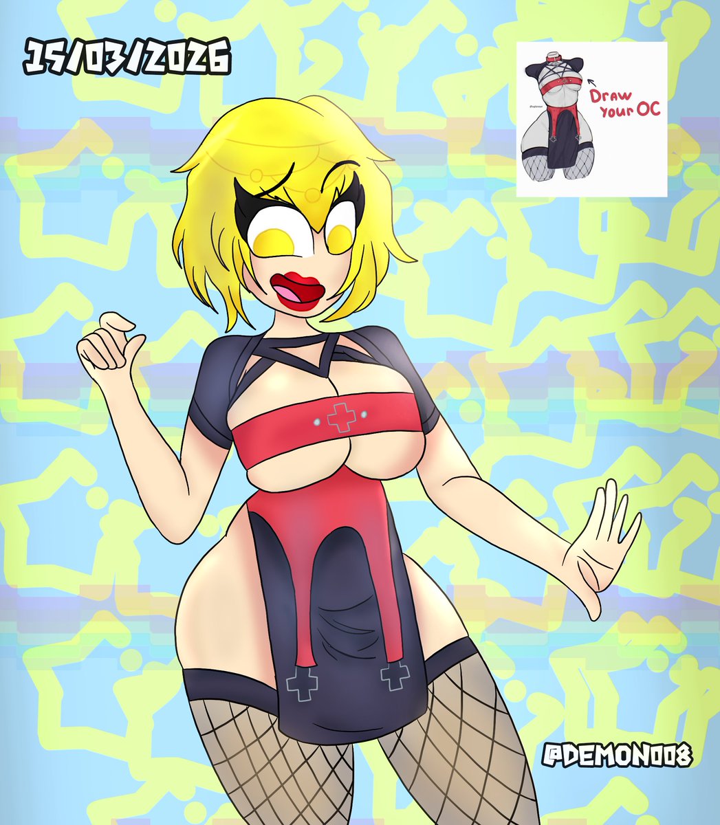 DemomEddy008's tweet photo. Lube Outfit Trend (Repost) ✨💛☀️
#oc #drawyouroc #outfittrend https://t.co/J9fbMWl49Z