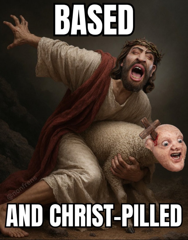 Ultimate Christ bat shit insanity Warrior tweet media