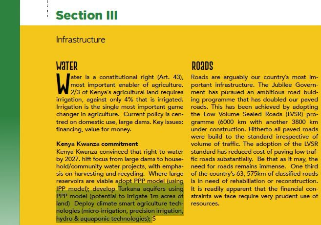 ephraimnjegafan's tweet photo. The UDA regime promised to develop the Turkana aquifer with the potential to irrigate 1m acres. I wish they had undertaken this project. Today, we would be food secure. And we didn't even need a PPP to do it. A fraction of the over KSh 4 trillion  borrowed would have been enough https://t.co/LzI1PjNgtI