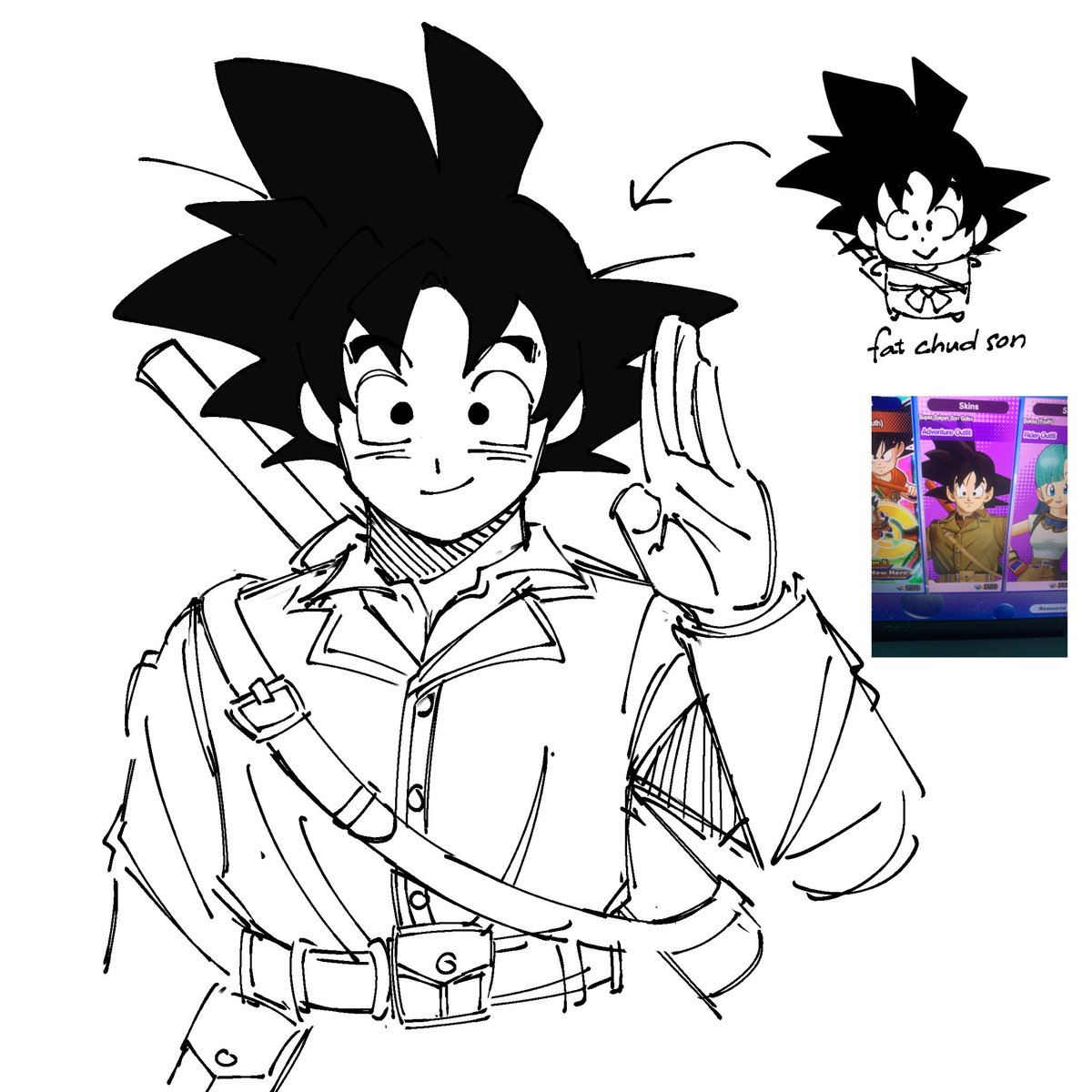 rat_atatouille's tweet photo. New goku squadra skin is pretty dope
#DragonBall https://t.co/7Ev8qKXA7s