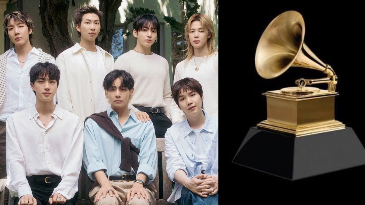 SKPopCulture's tweet photo. "WE ARE GOING FOR THAT AOTY" - Fans react as Recording Academy member says BTS should compete for Album of the Year, not Asian Pop category https://t.co/04N89PKKJ8 https://t.co/NU5cEwzjyL