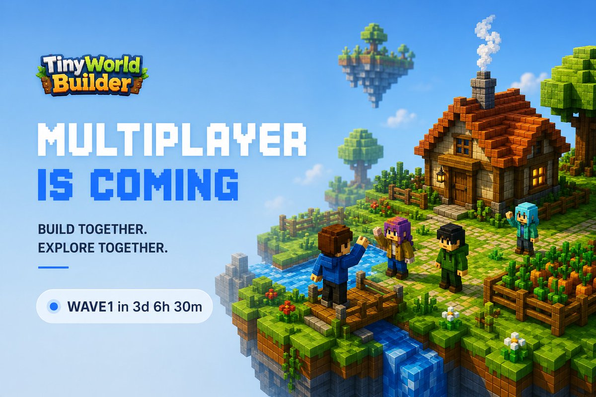 Tiny World Builder tweet media