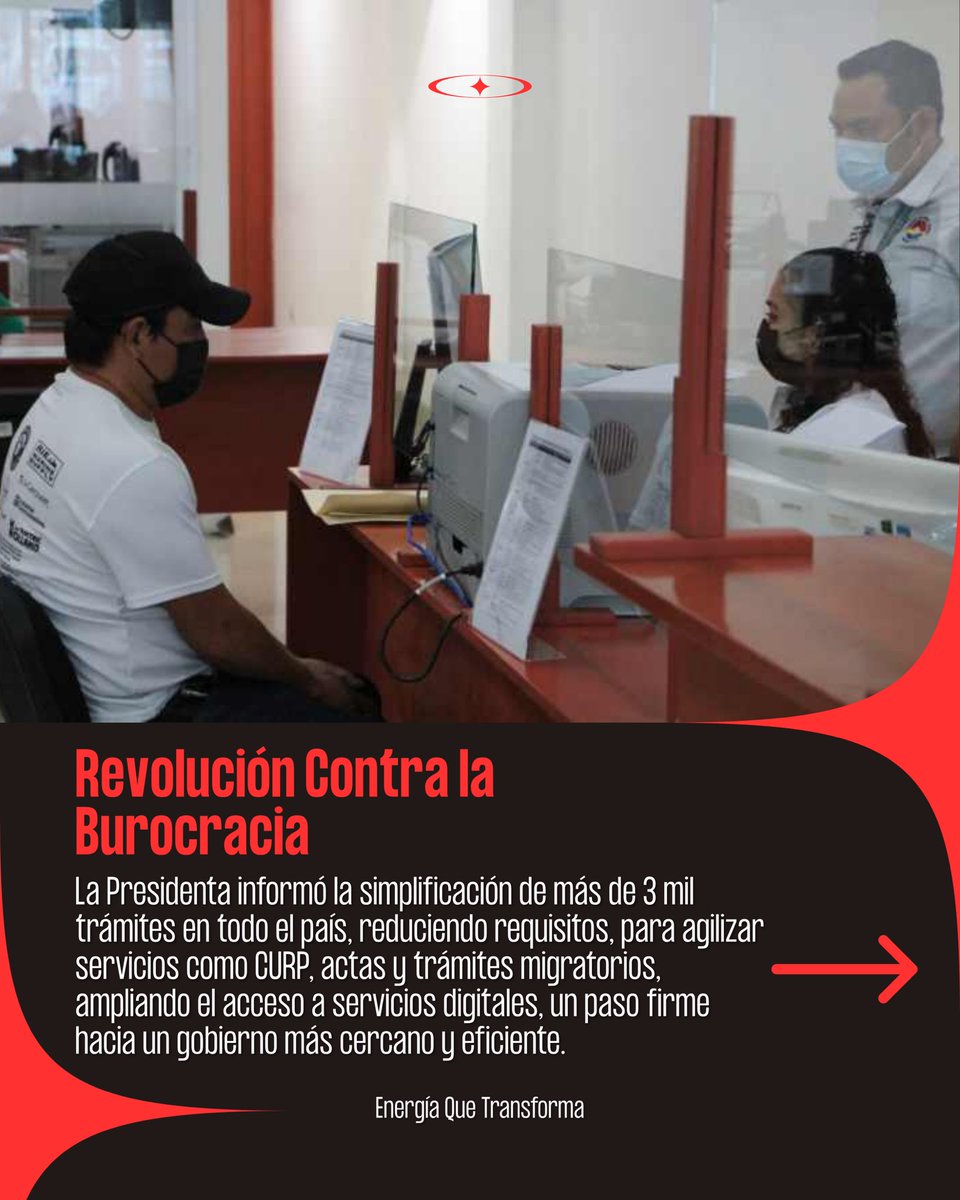 Energiaque97962's tweet photo. 📢🇲🇽 ¿Te perdiste la mañanera?🧐
Aquí te dejamos los datos más importantes del día para que estés al tanto de los avances que siguen transformando al país.

📲 Infórmate, comparte y forma parte de la transformación.

#MañaneraDelPueblo
#España #Mexico
#SierraTarahumara https://t.co/3Di4C1UVDz