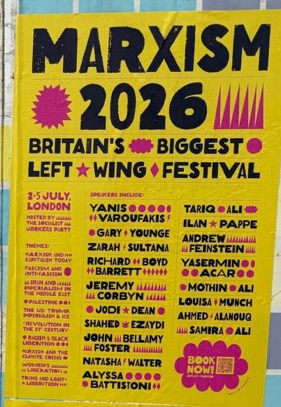 LeftwaffenWatch's tweet photo. How about the Right turn up to protest this festival?

How about we block the entrance and prevent attendees from getting in?

How about we chant ‘Commie scum, off our streets’ at them?

Seems the police will just allow us to do all that based on what happened in Oxford last night

What do you say?