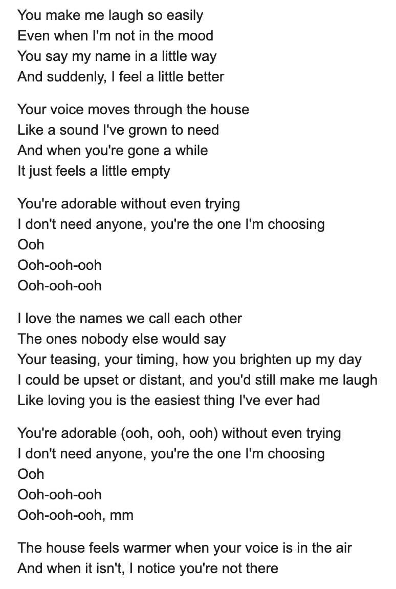 yoplejustk's tweet photo. เนื้อเพลง you’re adorable ที่พี่เก้าลงแฮปน้องเจน อ่านแล้วหน้าร้อนไปหมด🫪

#JaneyehBD27th 
#janeeyeh #KaoJaneJaneKao https://t.co/LDNLCgCYYT