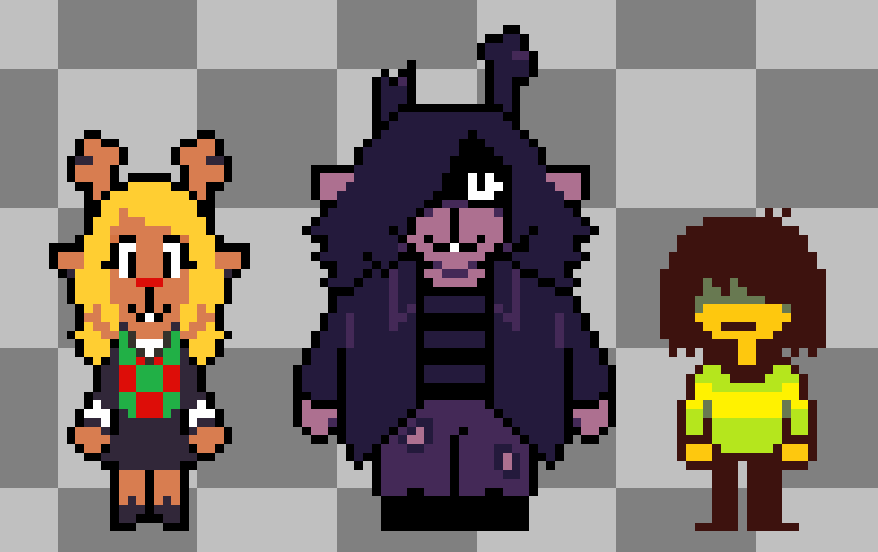 goopyg00b3r's tweet photo. everybody showin g off their dess takes sooo! um! h
#dess #decemberholiday #deltarune https://t.co/mRmG8iCdOd