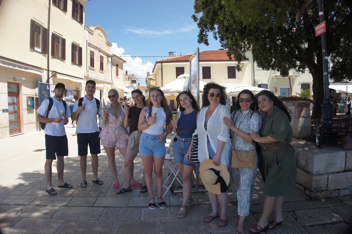 Rapidusmr's tweet photo. Between work sessions, we explored Rovinj, Pula, Brijuni, Opatija, Premantura, Kamenjak, and beyond, turned poolsides and beach bars into offices, and created memories that will stay with us long after the trip is over. https://t.co/AVSV7chUfe